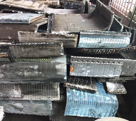 回收空调散热片